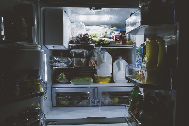 Appliances in fridge